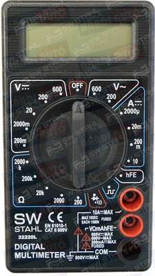 SW-stahl digitalny multimeter